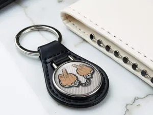 Porte‑clés Cuir Pro Chic Édition Limitée